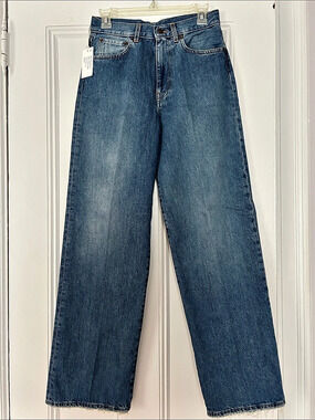 6397 NP239 Wide Leg Jeans Blue Waist 25